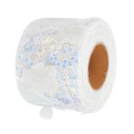 SEWACC 1 Rulo Dekoratif tül dokuma çelenk için şerit dantel şerit eski kurdele DIY el sanatları şerit gazlı bez düğün çiçek ipliği aplike saç aksesuarları gelin Malzemeler polyester
