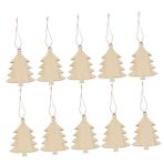SEWACC 10 Parça yılbaşı ağacı geyiği dekoru yılbaşı dekoru noel ahşap bezemeler noel ahşap dilimleri ev dekoru noel için asılı kolye ahşap kesikler odun süslemek Noel ağacı Bambu