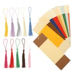 SEWACC 10 Takım Kağıt Yumuşak Kart Yer Imi Püskül Yer Imi Diy Yer Imi Kiti Kağıt Yer Imi Kart Stoğu Imleri Kağıt Kitap Işaretleri Kız Okul Malzemeleri Çin Dekoru Çin Stili Hediye Öğrenci