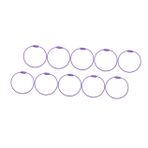 SEWACC 10Pcs Car Key Ring Keychain Cable Label Wire Keychain Ring Tagkeepers Metal Wire Keychain Crafts Pendant Elektrikli Tel Halka Anahtarlık Key Chain Ring Keyring Parts