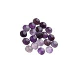 SEWACC 20 Adet Ametist yaması mor ametist etiket Kabaşon taşı takı yapımı için cabochons taşlar DIY zaman taşı malzemeleri takı zaman aksesuarları cam rhinestones düz sırt Mor,Purple