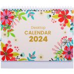 SEWACC 2024 Masa Takvimi 2024 Aylık Masa Takvimi Ejderha Takvimleri Yılı Minimalist Mini Takvim 2024 Duvar Takvimi Ayakta Flip Masa Takvimi Kağıt Haftalık Takvim Sarmal 3 Boyutlu