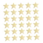 SEWACC 30 Adet pentagram kolye ahşap hediyeler ahşap dilimleri süslemeler beş köşeli yıldız ahşap dilimleri ahşap kesikler boşluk ahşap oymacılığı süslemek odun talaşı Ahşap parçalar