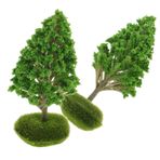 SEWACC 6 Adet Ağaç Modeli Ağaçlar Masa Ağaç Süsü Yapay Ağaç Süsleme Ağaç Yapı Modeli Minyatür Model Ağacı Mini Oyuncaklar Simülasyon Ağacı Modeli Plastik Özlemek 3 Boyutlu Bebek