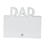 SEWACC Baba Fotoğraf Çerçevesi Fotoğraf Çerçevesi Süblimasyon Ahşap Süblimasyon Fotoğraf Çerçevesi Resim Hediye Baba Resim Çerçevesi Kendin Yap Resim Çerçevesi Mdf Panel Beyaz Boşluk