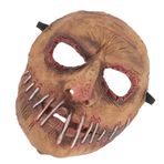 SEWACC Cadılar Bayramı Maskesi Iblis Maskesi Korkutucu Maskeler Canavar Maskesi Korkunç Cadılar Bayramı Kostümleri Hayalet Şeytan Maskeleri Kötü Gotik Maskeler Çivi Emülsiyon Kostüm Oyunu
