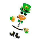 SEWACC Cüce Çıkartmalar Yonca Çıkartmaları Merdiven Çıkartması Kapı Duvar Sticker St Patricks Günü Zemin Çıkartmaları Soyma Sopa Duvar Kağıdı Bahar Duvar Sticker İrlanda Hayvan