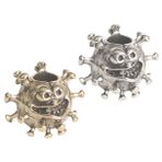 SEWACC Döşeme Malzemeleri 2 Adet Anahtarlık Kolye Küçük Antika Takılar Retro Anahtarlık Kolye Tibet Tarzı Alaşım Boncuklar ü Boncukları Kolye Yapma Takılar Steampunk Bakır Malzeme Takı