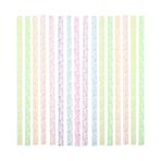 SEWACC Oragami Kağıdı Glows in The Dark Origami Star Paper: Diy Paper Glitter Origami Stars Strips Crafts Origami Lucky Star Paper for Diy Craft Beginner School Project 630Pcs