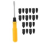 SEWOART 1 Set Lastik Takımı Lastik Kauçuk Vida Çivisi Lastik Tamir Vidası Lastik Patlak Tamir Vidası Araba Ve Motorlu Bisiklet Için
