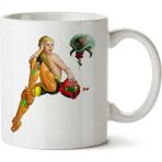 Sexy Samus With Rose Metroid Baskılı Kupa