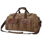 Seyahat Çantası 20 In Duffle Bag Weekend Duffel Çanta Kanvas Seyahat Gecelik Kadın Erkek Çanta Üzerinde Taşımak Spor Çantası Konaklama Çantası(C)