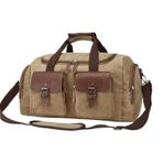 Seyahat Çantası 20 In Duffle Bag Weekend Duffel Çanta Kanvas Seyahat Gecelik Kadın Erkek Çanta Üzerinde Taşımak Spor Çantası Konaklama Çantası(D)
