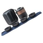 Seyahat Çay Seti Taşınabilir Anti Burn Mini Seramik Çaydan İnfüzör Depolama Çantası Ile Açık İçin Set 2 Subkalık (4 Kupalı Kara Tencere)