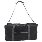 Seyahat Duffel Çantası Avcı Çantası Erkekler Için Seyahat Duffle Bag Gecelik Çanta Spor Spor Çantaları Havayolu Bagaj Duffle Bag Siyah Oxford Kumaş