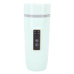 Seyahat Elektrikli Su Kettle, Elektrikli Su Kettle Dijital Çelik Çelik Ekran 350 Ml Ev Için (GREEN)