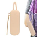 Seyahat gözlük kutusu, güneş gözlüğü kılıfı yumuşak,Güneş gözlüğü torbası kutusu - Kayış, Manyetik Kapatma Gözlük Çantası ile Ultra Hafif Silikon Depolama Kadınlar için