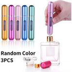 Seyahat Parfüm Şişesi Doldurulabilir Mini Cep Parfüm Şişesi Atomizer ( 6 Adet )