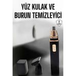 Seyahat Tipi Mini Taşınabilir Siyah Burun Kulak Yanak Kıl Ve Tüy Temizleme Makinesi Mir10664623
