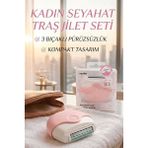 Seyahat Tıraş Jilet Seti - Pudra