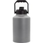 Seyahat Veya Kamp Için Yüksek Kapasite - Vakumlu Sızdırmaz Kapak - Paslanmaz Çelik Termos - 3800 ml - 3,2 lt - Gri
