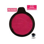 SEYFİKİRTASİYE 15 cm Sünger Parmak Boyası, Pembe, Baskı Boyası