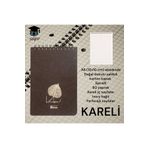 SEYFİKİRTASİYE A6 (10X15 cm) KARELİ 80 YAPRAK ÜSTTEN TELLİ DEFTER KARTON KAPAK KREM RENK KAĞIT 1. HAMUR NOT DEFTERİ
