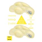 SEYFİKİRTASİYE Mama Tabağı 2 Adet, 17x30 cm, Sarı, Mikrodalga ve Buzluk İçin Uygun, 5 Numara Plastik