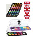 SEYFİKİRTASİYE Sulu Boya Seti, 72 Renk, 48 Renk + 12 Pastel Renk + 12 Neon Renk