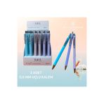 SEYFİKİRTASİYE Versatil Uçlu Kalem, 0.5 mm, 3 Adet, Mavi-Mor-Lila