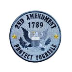 Seyhan Askeri Malzeme 2nd Amendment Patch Yama Havacı Peç- PEÇ