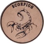 Seyhan Askeri Malzeme Akrep Deri Peç - Arma - Scorpion Leather Patch
