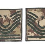 Seyhan Askeri Malzeme ASTSUBAY RÜTBE YENİ KAMUFLAJ - 9cmx9cm CIRTLI Astsubay Çavuş