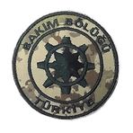 Seyhan Askeri Malzeme BAKIM TABUR KOMUTANLIĞI KAMUFLAJ PEÇ - Arma - Patch
