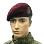 Seyhan Askeri Malzeme Bordo Bere - Özel Kuvvetler (Armalı) 60