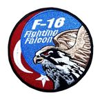Seyhan Askeri Malzeme F16 Fighting Falcon Patch Yama Havacı Peç- PEÇ