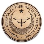 Seyhan Askeri Malzeme GELENEKSEL TÜRK OKÇULUK FEDERASYONU Deri PEÇ - Arma - Patch