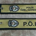 Seyhan Askeri Malzeme Polis Özel Harekat PÖH Nano Örme Anahtarlık