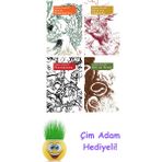 Seyhan Erözçelik 4 Kitap Seti + Çim Adam Hediye - Hayır