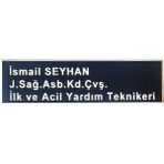 Seyhan Yaka Isimliği - Arkası Iğneli - Sağlık Personeli Isimliği - Standart - Siyah