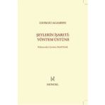 ŞEYLERIN İŞARETI: YÖNTEM ÜSTÜNE - GIORGIO AGAMBEN