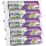 Şeylişeyler - Florex Büzgülü Büyük Boy Çöp Torbası Lavanta Kokulu 65X70 Cm 20 Paket