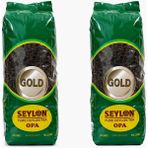 Seylon Çay 500 gr Seylon Opa Gold 100% Saf Ceylon Tea 2 Adet İthal Seylan Sri Lanka Kaçak Siyah Yaprak Çayı. - 1 kg