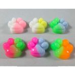 Seyuse 3 Adet Kedi Patisi, Taba Sukuşi, Squishy Pati, Tüysüz Pati, Stress Oyuncak 4 cm Mini