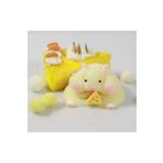 seyuse hamster sukuşi -taba Sukuşi - Squishy fare- tüylü fare - Stres Oyuncak (sarı)