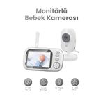 SEYUTECH LCD Ekranlı Bebek Kamerası Gece Görüşlü Bebek Telsizi Sıcaklık Kontrollü Bebek Odası Monitörü