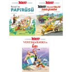 Sezar'ın Papirüsü - Asteriks Transitalya Yarışında - 3 Kitap
