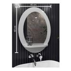 sezer mobilya dekorasyon Oval Banyo Wc Koridor Antre Salon Mutfak Ofis Aynası Mdflam