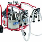 Sezer Pls-2 Paslanmaz Çelik Güğümlü Süt Sağım Makinesi