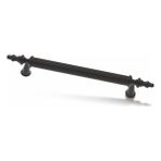 Sezgin Kumru Mat Siyah Lüks Mobilya Dolap Çekmece Kulp 128 Mm